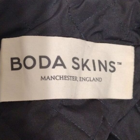 BODA SKINS N S Alexander Premium Black Leather Moto Jacket 2 Luxe Edgy Biker Fit - Picture 15 of 17